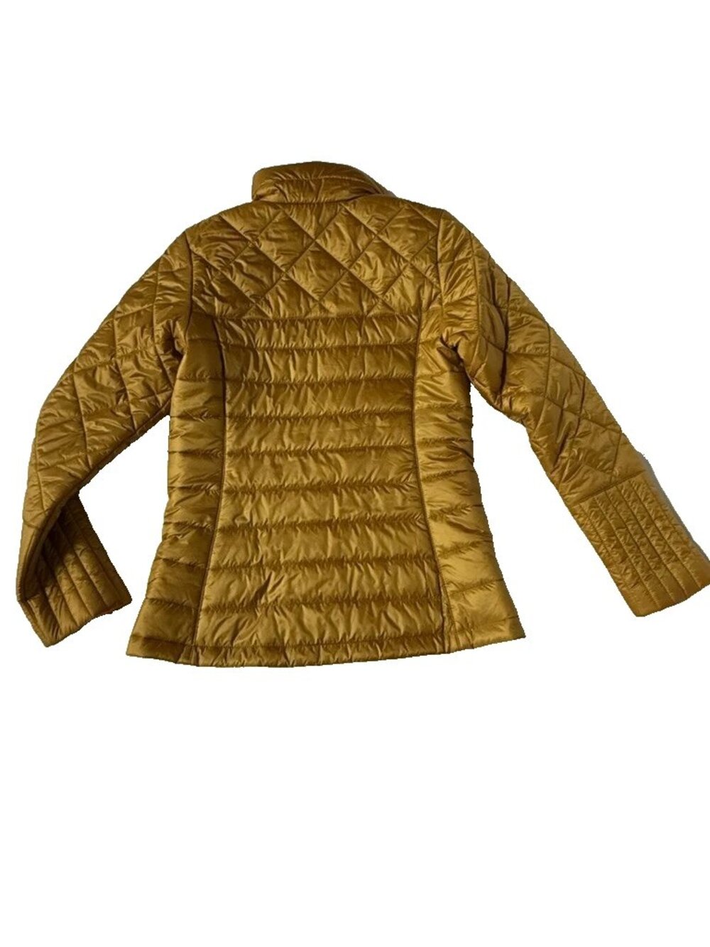 Patagonia Womens XS Yellow Radalie Jacket Buckwheat Gold Puffer Coat 27690 - Picture 3 of 8